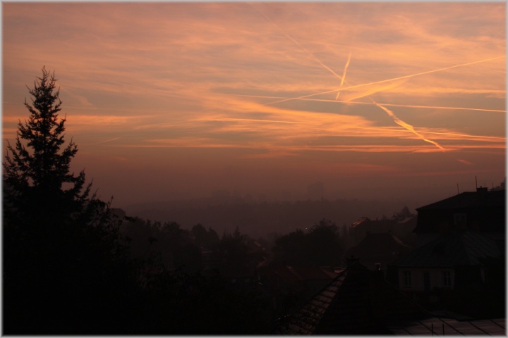 Rušná křižovatka