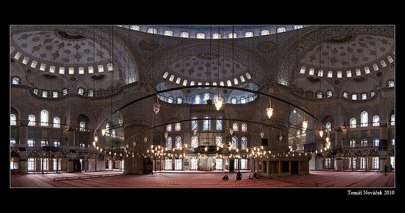 Modrá mešita, Istanbul.