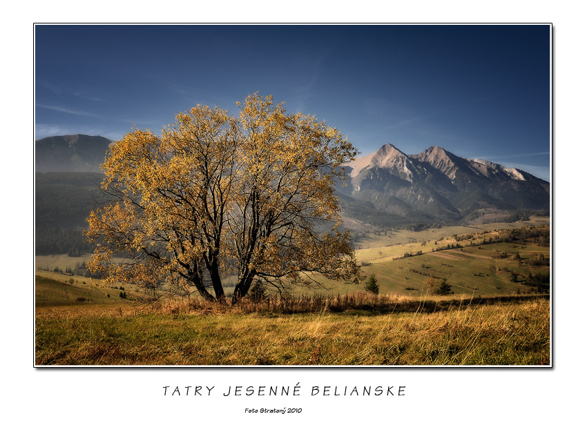 Tatry jesenné Belianske
