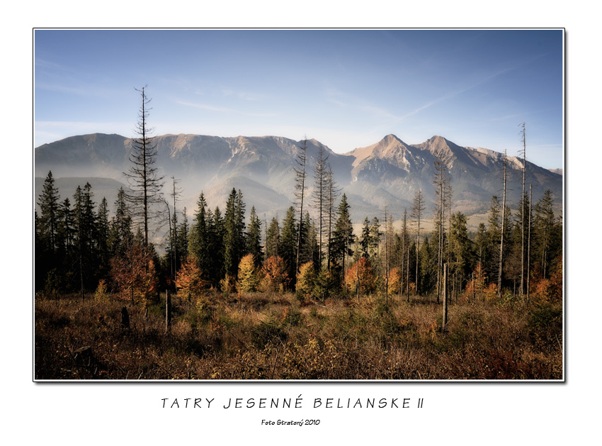 Tatry jesenné Belianske II