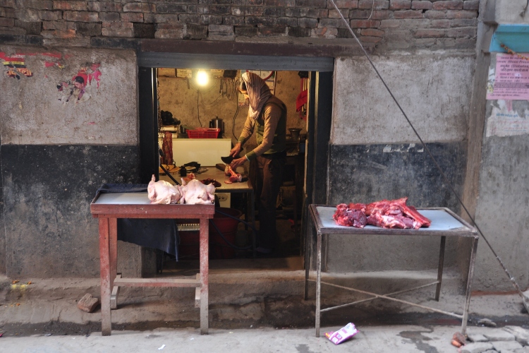 v ulicich Kathmandu