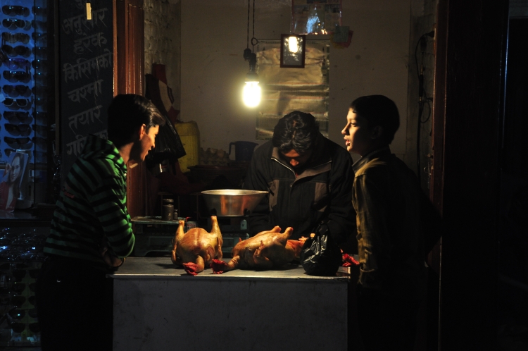 v ulicich Kathmandu