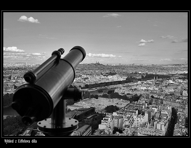 Výhled z Eiffelova díla