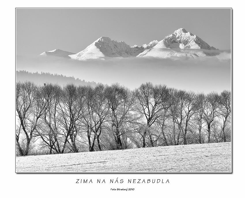 Zima na nás nezabudla