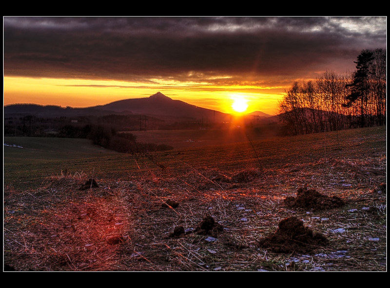 ...nedělní podralské zapadání...