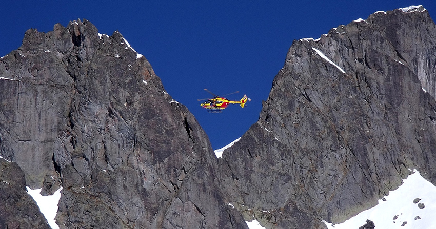 Vzpomínky na zimu.  Chamonix - Záhrana