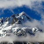 Vzpomínky na zimu.  Chamonix - Zahalená