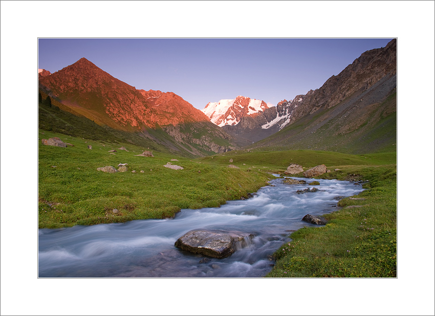 Pohled z Kyrgyzstánu