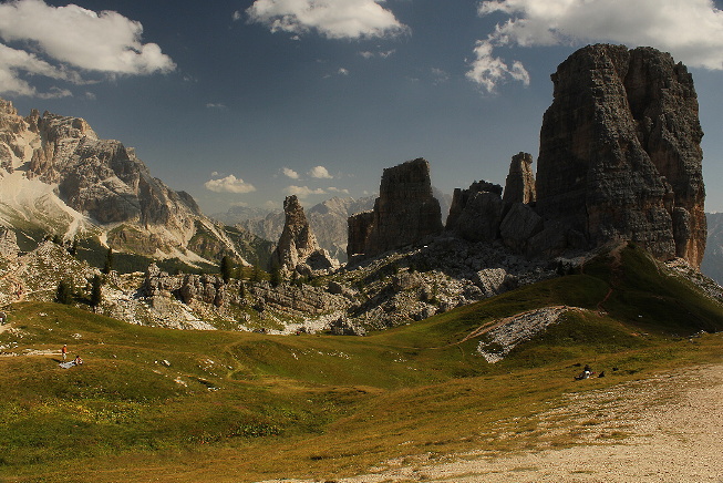 Dolomity - Cinque Torri