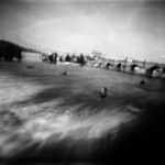 vltava rybáři karluv most hradčany balón