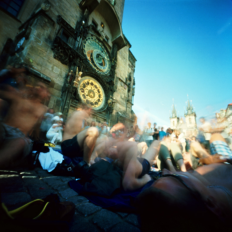 opalovačka na Staromáku