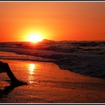 Západ slunce nad Marokem