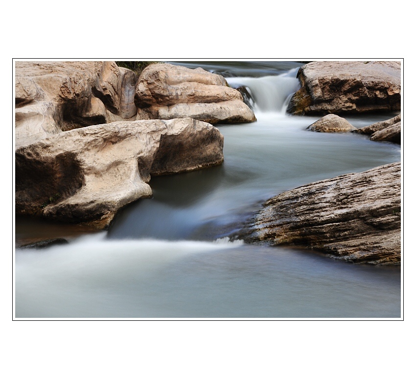 U vodopádu v Navajas...