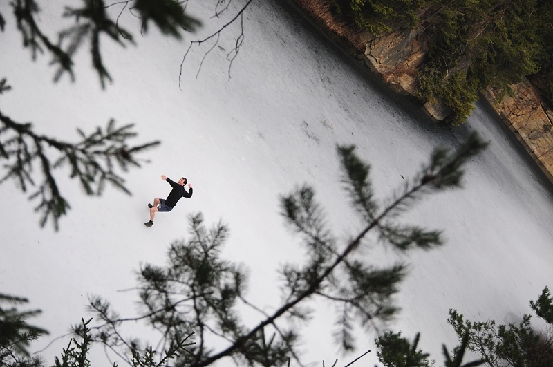 hod ledovou koulí :)