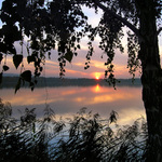 podvečer u rybníka