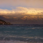 Sluneční paprsky po bouři