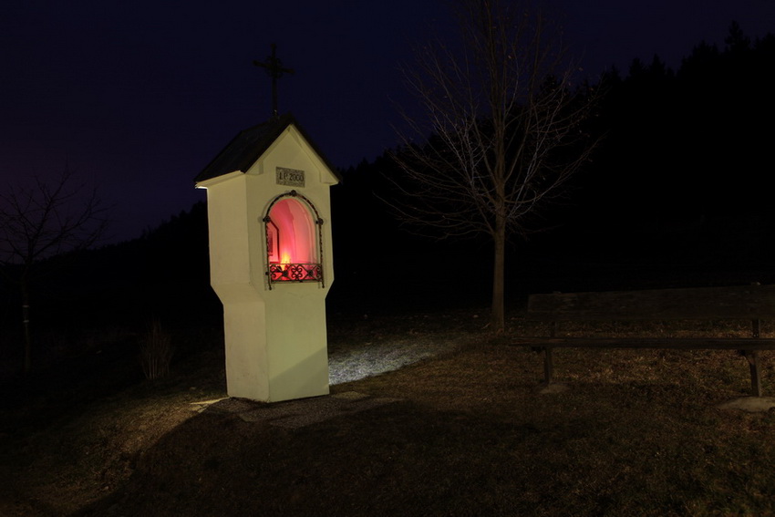 Luminografie a modrá hodina.