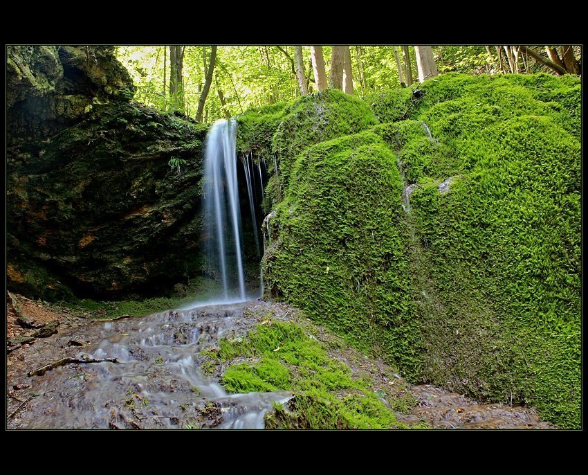 vodopád v Císařské rokli
