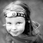 Bára po průzkumu podzemních chodeb