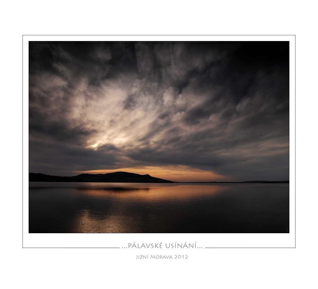 ...pálavské usínání...