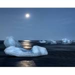 Večer v Jökulsárlónu