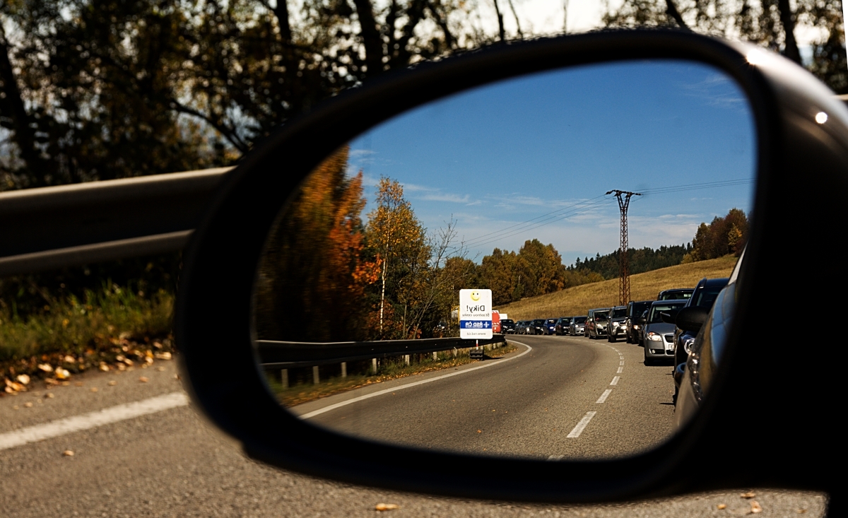 ... jedeme na výlet ... resp. stojíme na výlet