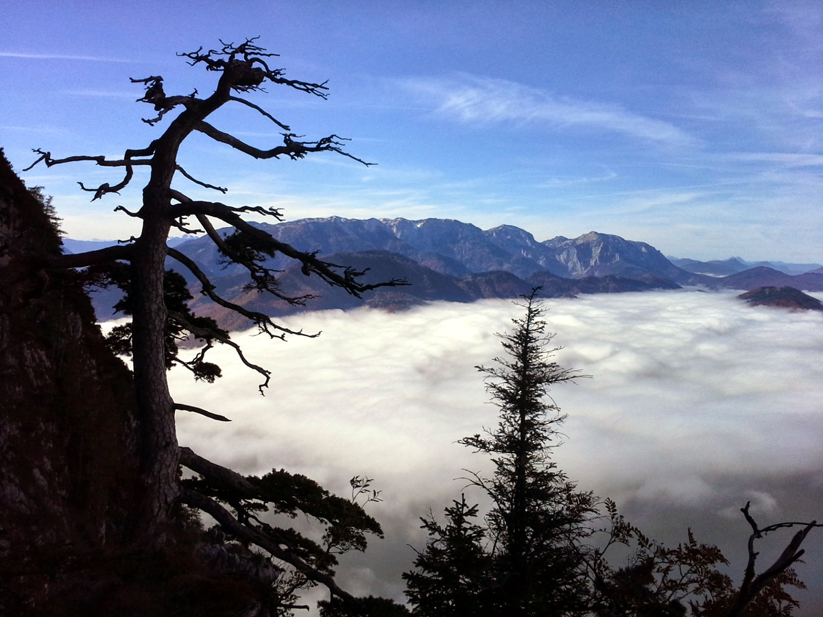 inverze nad Traunsee