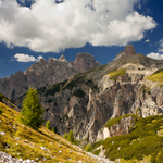 Z procházek po Dolomitech.