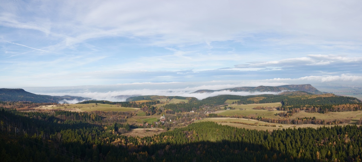 Broumovské stěny z Velkého Szczelince