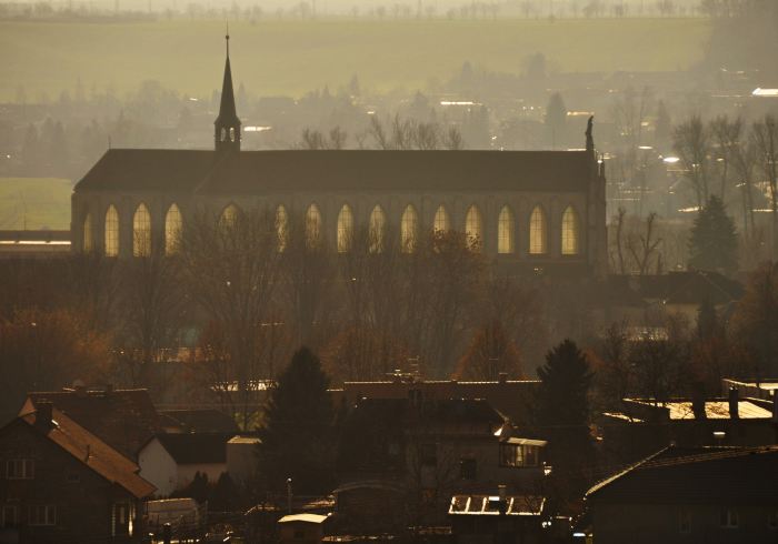 Katedrála v Sedleci po ránu