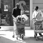 sběrači kovů v barceloně