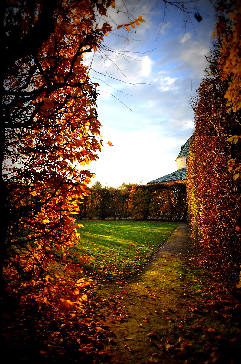Zámecká zahrada Kroměříž - podzimní