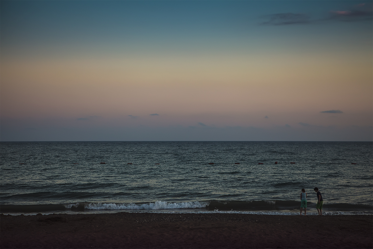 Evening on the beach II