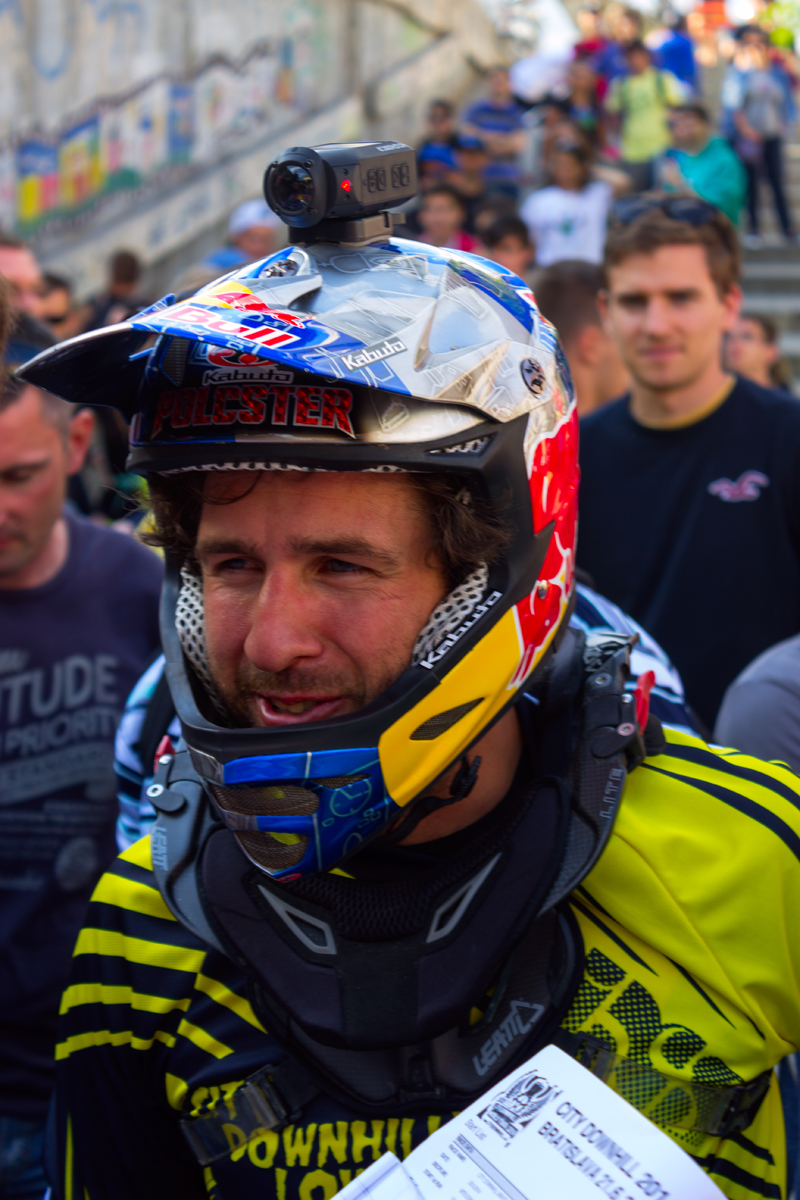 Náš zjazdový cyklista Filip Polc