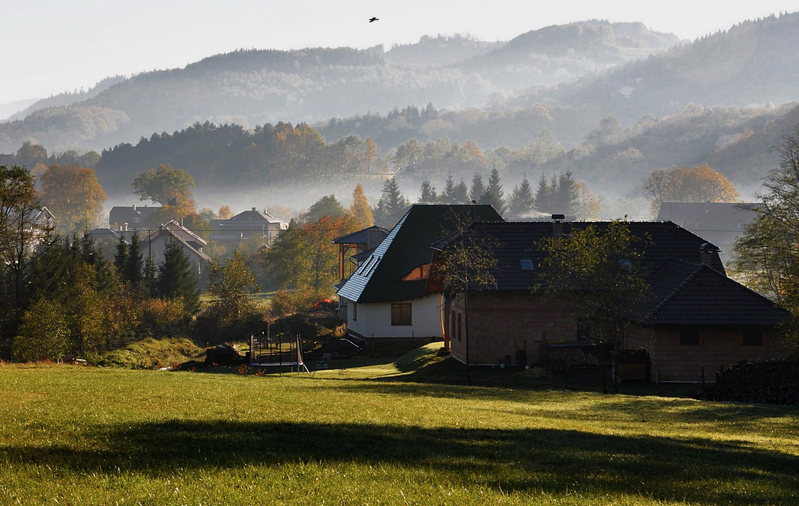 Ráno v Beskydech