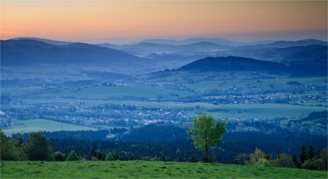 Ranní krajina