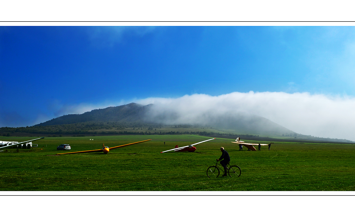 Ráno na Rané - mlha odchází