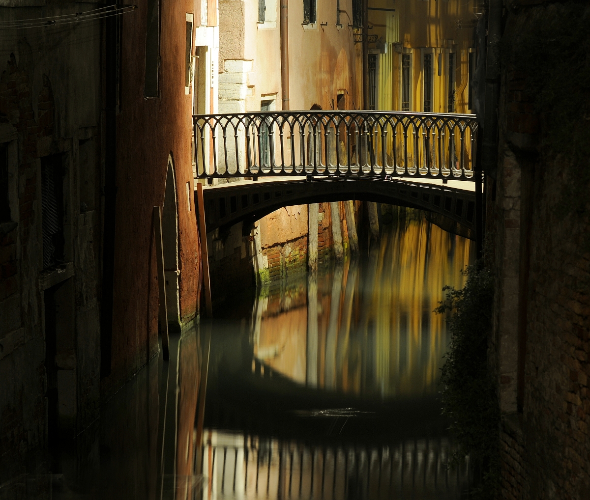 abyste neřekli, že jsem fotil jen krásné chlapy, tož jsem cvaknul i mostek