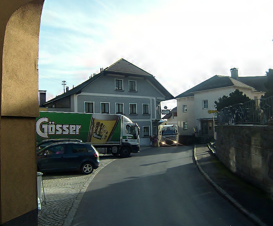 Prekérka na cestě č 38 /Rakousko