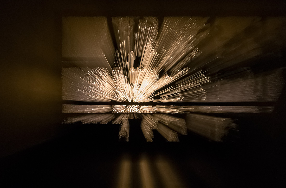 skleněný ohňostroj