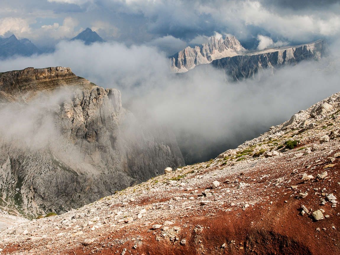 Krvavé Dolomity (Lagazuoi)