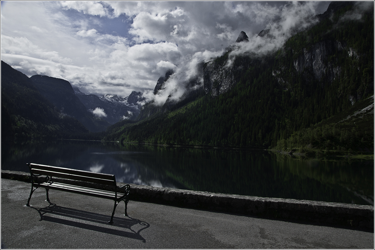 Když odpočívám u jezera