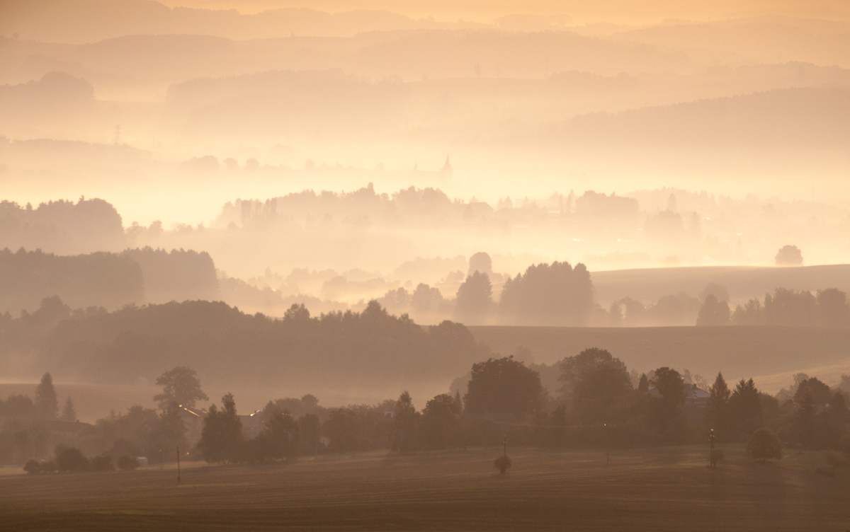 Ranní pohled z Kumburku