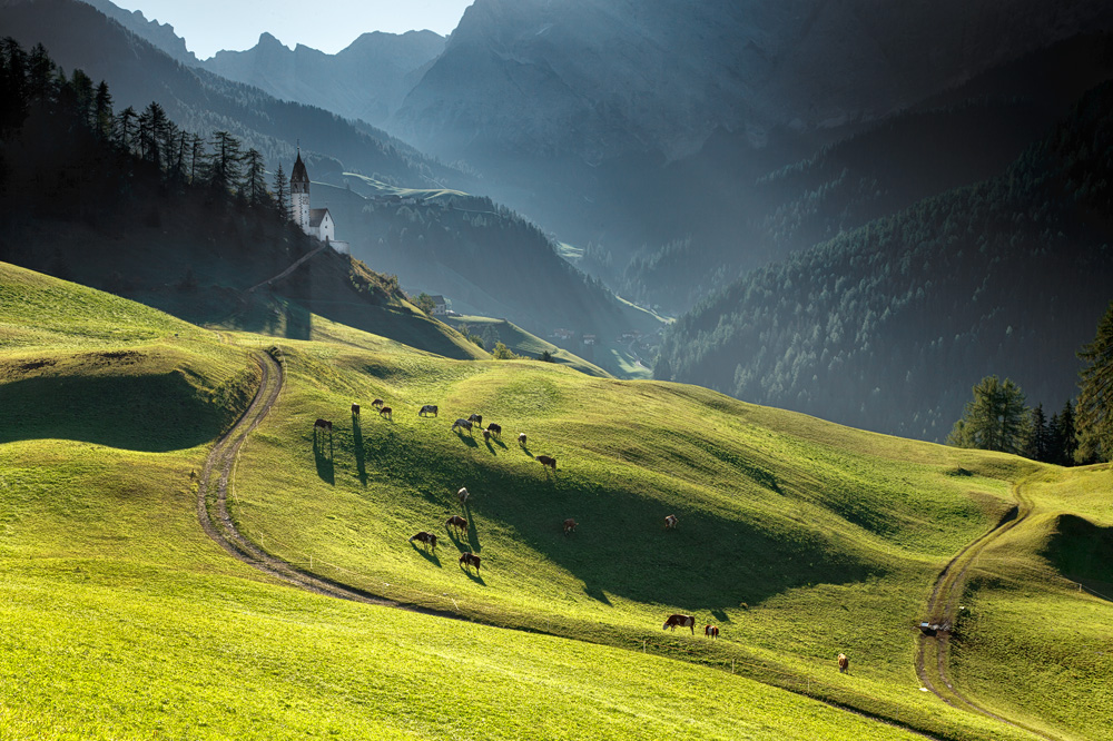 Dolomity - La Valle Wengen
