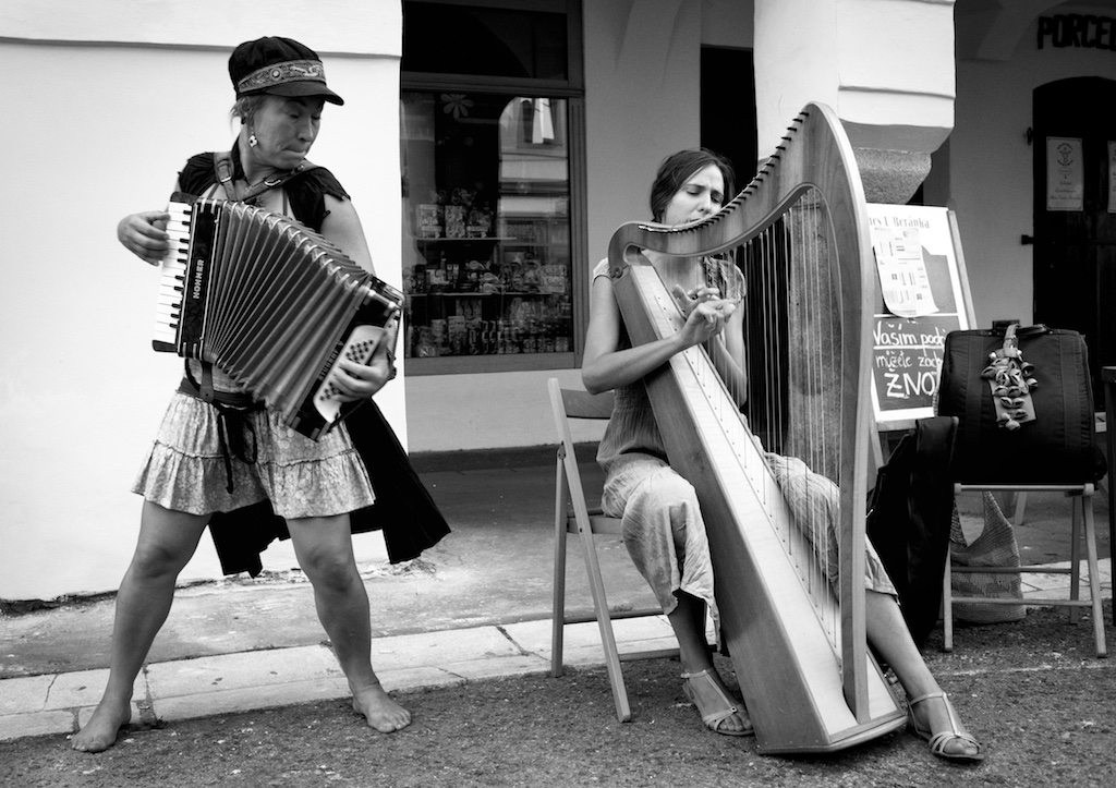 koncert na ulici