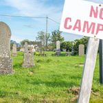 ..no camping..