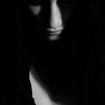 a man in shadow