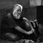 na Karlově mostě..