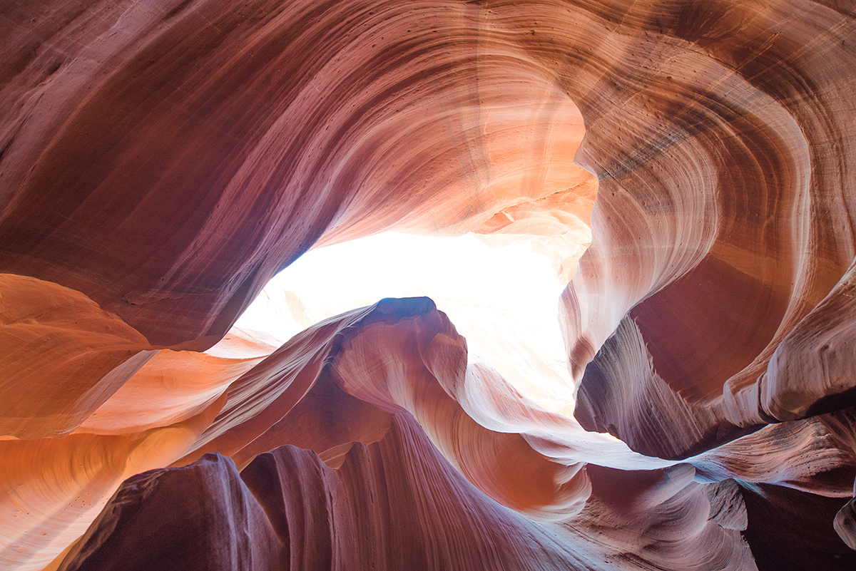 ..prostě skála (v Antelope Canyon)..