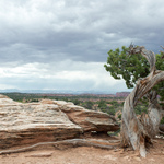 ..strom v Canyonlands..